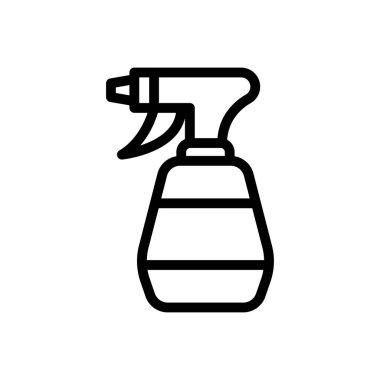 silah vektörü ince çizgi simgesi