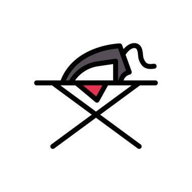 tablo vektör renk çizgisi simgesi