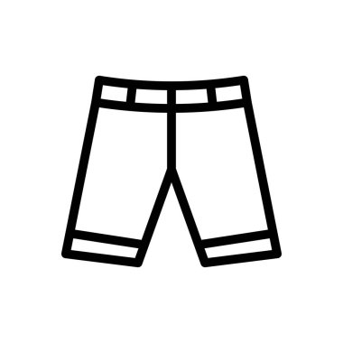 Kumaş vektörü ince çizgi simgesi