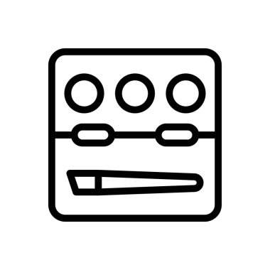 kit vektör ince çizgi simgesi