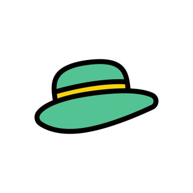 kapsül vektör renk çizgisi simgesi