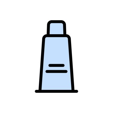 krem vektörü renk çizgisi simgesi