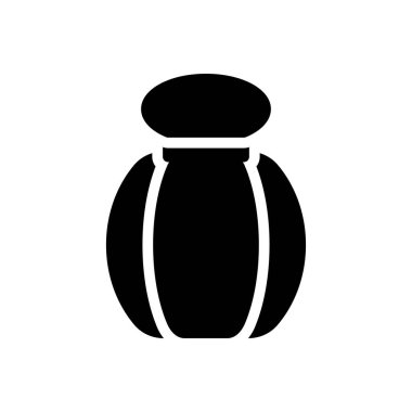 Parfüm vektörü düz simgesi