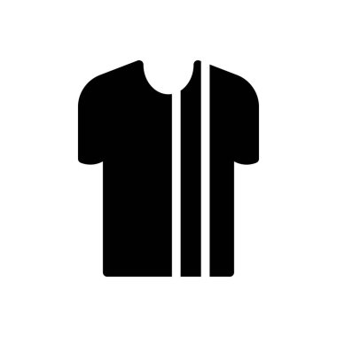 Kumaş vektör simgesi düz simge