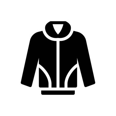 Kumaş vektör simgesi düz simge