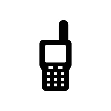 telefon vektörü simgesi düz simgesi