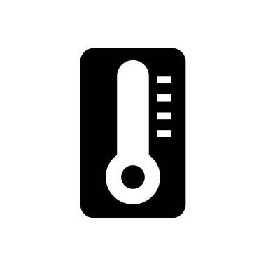 Vektör glyph düz simgesini ölç