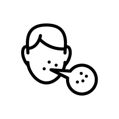 cilt vektörü ince çizgi simgesi