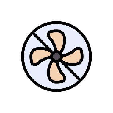 vektör renk çizgisi simgesini durdur