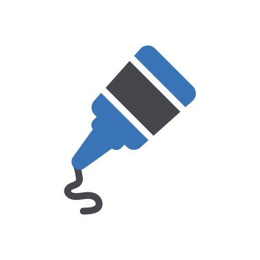 krem vektörü renk simgesi