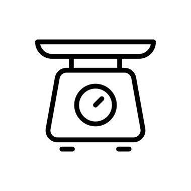 Ölçeklendirme vektörü ince çizgi simgesi