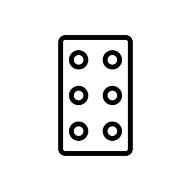 doz vektör renk çizgisi simgesi