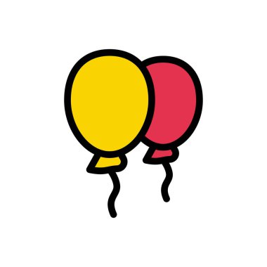 oyuncak vektör renk çizgisi simgesi