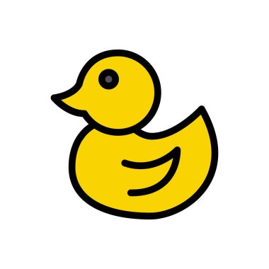 oyuncak vektör renk çizgisi simgesi