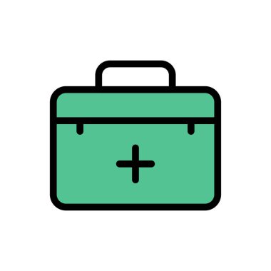 kit vektör renk çizgisi simgesi