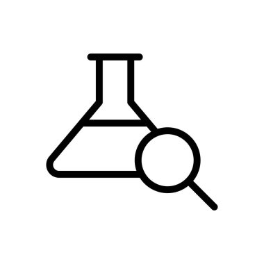 matara vektörü ince çizgi simgesi