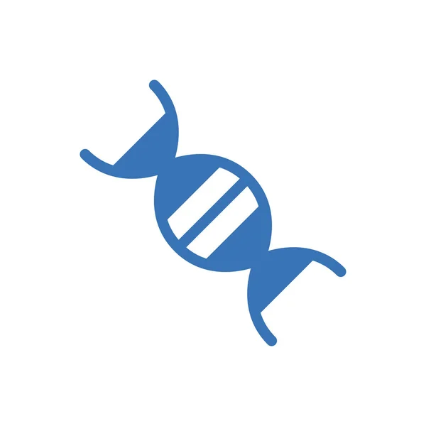Икона Цвета Векторного Знака Генетики — стоковый вектор