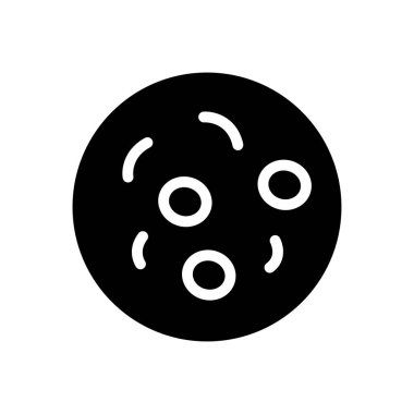 mikroplar vektör düz simge