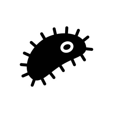 mikroplar vektör düz simge