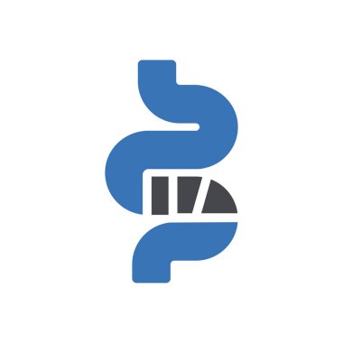 bakteri vektörü renk simgesi