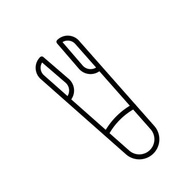 ızgara vektör ince çizgi simgesi 