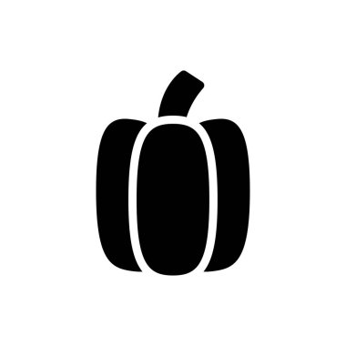 sebze vektörü düz simge 