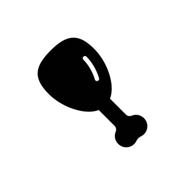 bacak parçası vektör düz simge 