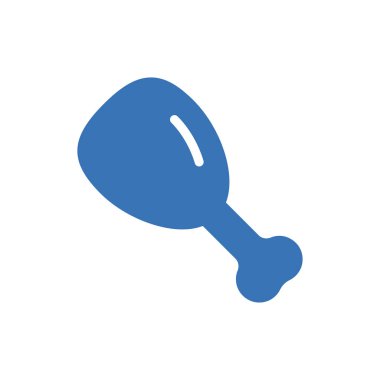 bacak parçası vektör renk simgesi 