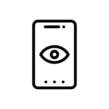 vektör ince çizgi simgesine bak