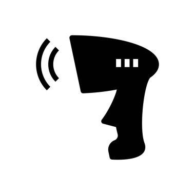 qr kod vektör düz simge