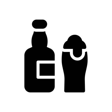 bira vektörü düz simgesi