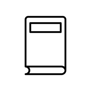 bilgi vektörü ince çizgi simgesi 