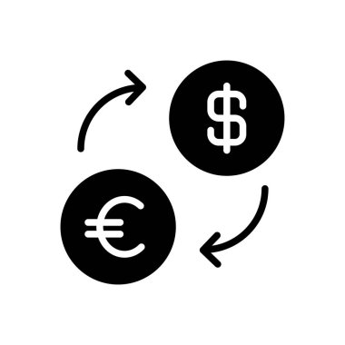 değişken vektör düz simgesi 