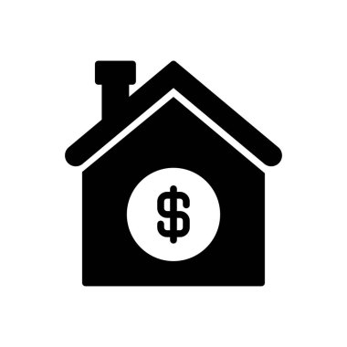 Dolar vektör sembolü düz simge 