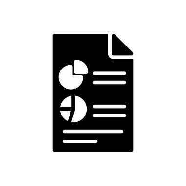 sayfa vektör düz simgesi 