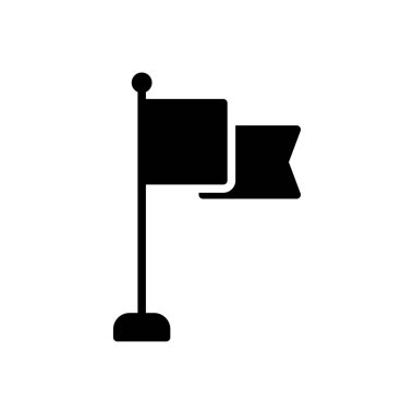 Başarı vektörü düz simgesi 