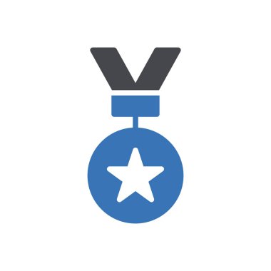 ödül vektörü renk simgesi 