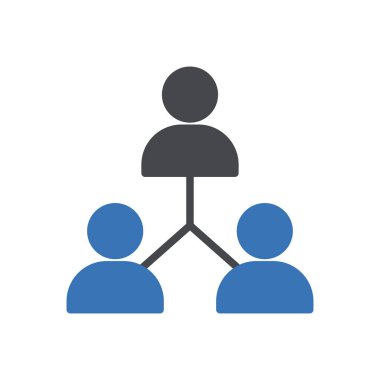 bağlantı vektörü renk simgesi 