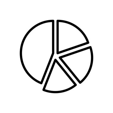 grafik vektörü ince çizgi simgesi 