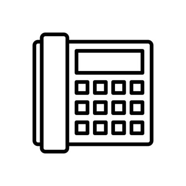 Sabit hat vektörü ince çizgi simgesi 