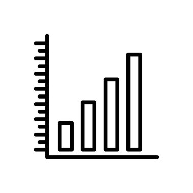 büyüme vektörü ince çizgi simgesi 