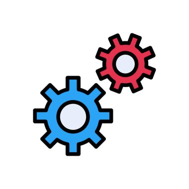 vektör renk çizgisi simgesini yapılandır