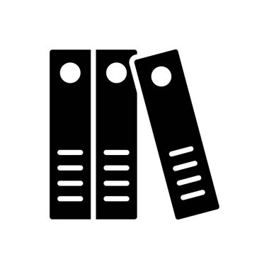 bağlayıcı vektör glyph düz simgesi 