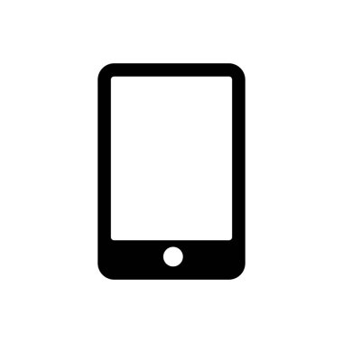 telefon vektörü simgesi düz simgesi 