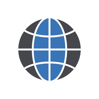 tarayıcı vektör renk simgesi 