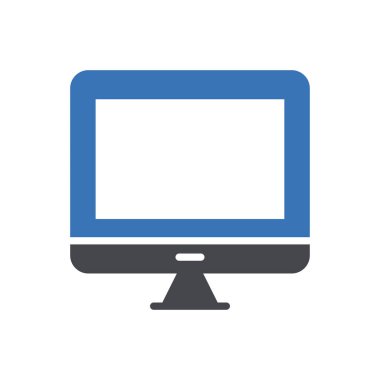 ekran vektörü renk simgesi 