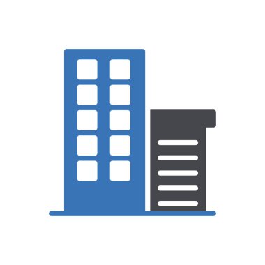 iş vektörü renk simgesi 