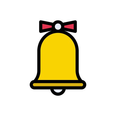 bildirim vektörü renk çizgisi simgesi 