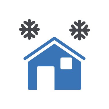 ev vektörü renk simgesi 