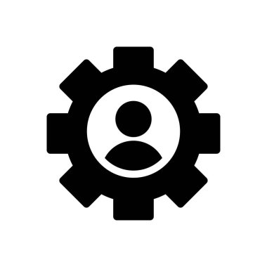 vektör glifini düz simge olarak ayarla 